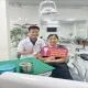 Hoàn thành trồng răng implant cho gì Hương ở Nghi Long